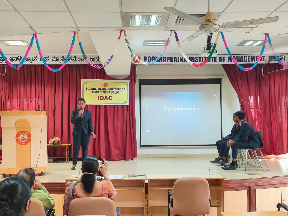 Socio-Economic Project Report Presentation by First Year MBA students
