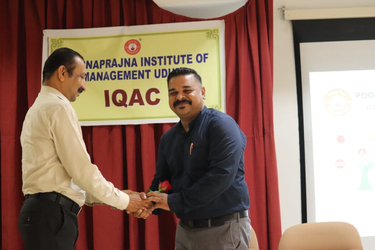 Campus to Corporate “The New Me” -Motivational Talk by Mr. Praveen Gudi